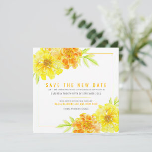 Reserve A Data Marigold amarelo salvará o novo casamento