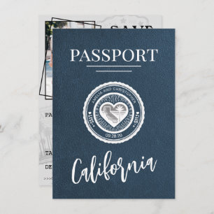 Reserve A Data Marinho Blue California Passport Salvar a data