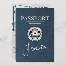 Reserve A Data Marinho Blue Florida Passport Salvar a data