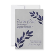 Marinho Elegante Azul na Casação das Cinzas