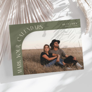 Reserve A Data Marque Seus Calendários Foto com Moldura Curva Ver