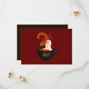 Reserve A Data Marshmallow Snowman Em Cacau Quente