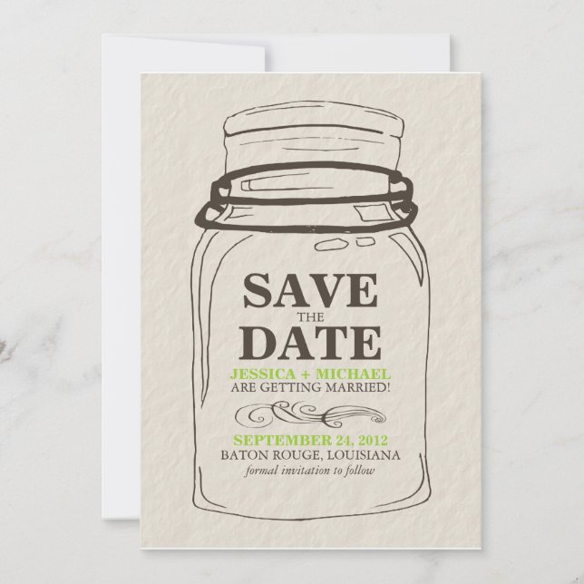 Reserve A Data Mason Jar Salve a Data (Frente)