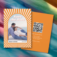 Matrizes de laranja retro inspiradas nos anos 70