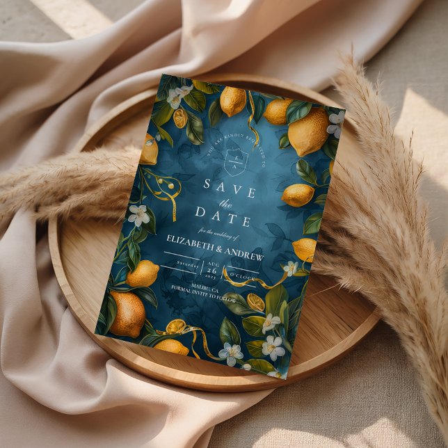 Reserve A Data Mediterranean Lemon Bliss Wedding (Criador carregado)