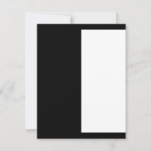 Reserve A Data meio branco meio preto, meio preto meio branco