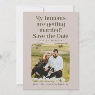Reserve A Data Meus Humanos Estão Se Casando Foto Bege Rosado