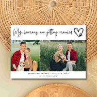 Meus humanos estão se casando, salve a data