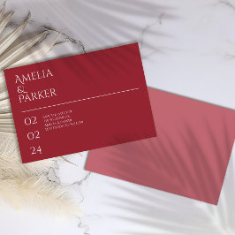 Reserve A Data Mínima Crimson Red Salve A Data