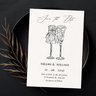 Reserve A Data Minimalist wedding