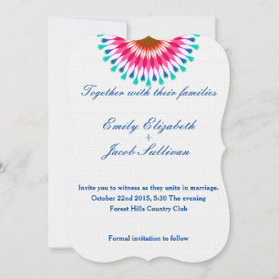 Reserve A Data Mínimo Branco com Casamento Inspirado no Lotus Ros