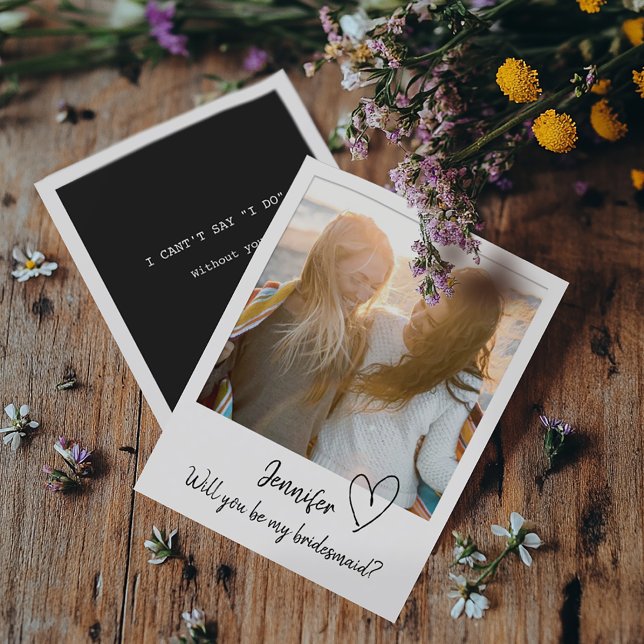 Reserve A Data Mínimo Você Será Minha Proposta De Bridesmaid? (Criador carregado)