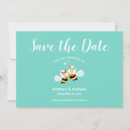 Reserve A Data Mint Whimsical To Be Honey Bee Casal Cute Wedding