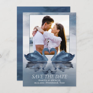 Reserve A Data Mistura Reflexões   Dusty Blue Swan Lake Photo