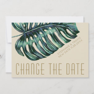 Reserve A Data Mod Monstera Leaf Green e Tan New Changed