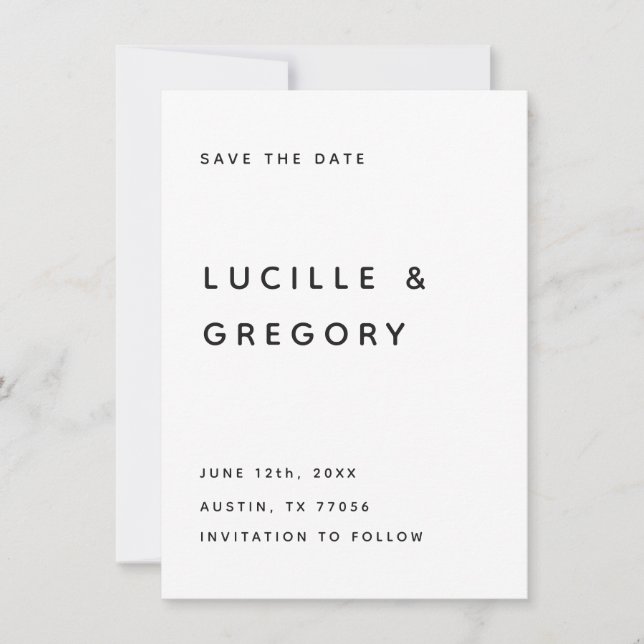 Reserve A Data Modern B&W Editorial All Caps (Frente)