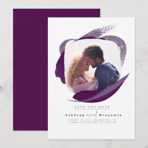 Reserve A Data Modern EggPlant Purple Salve A Foto Da Data