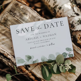 Reserve A Data Modern Greenery Wedding