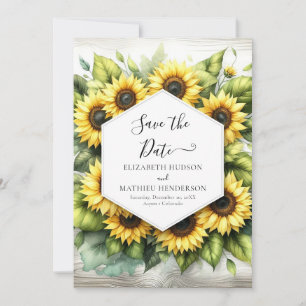 Reserve A Data Modern Romance Sunflower Wedding