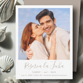 Reserve A Data Modern Salve a data com a foto do Casal