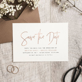 Reserve A Data Modern Save the Date Announcements