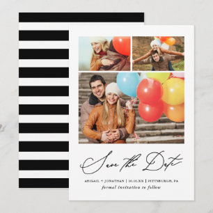 Reserve A Data Modern Strik Três Mãos Fotográficas Alocadas