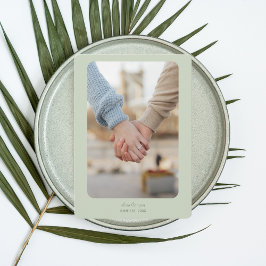 Reserve A Data Modern Wedding | SALVAR A DATA | Sage leve