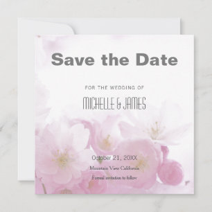 Reserve A Data Moderno Floral Minimalista Profissional de Casamen
