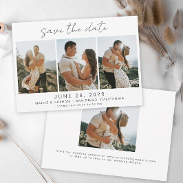 Reserve A Data Moderno Minimalista 4 Fotos Salve o Dia