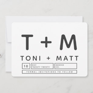 RESERVE A DATA MODERNO NEGRITO SALVAR DATA