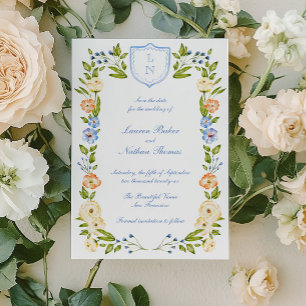 Reserve A Data Moldura de Cumeeira Floral Casamento