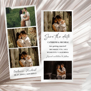 Reserve A Data Moldura de tira de foto de cabine de casamento min