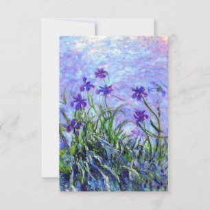 Reserve A Data Monet Lilac Irises