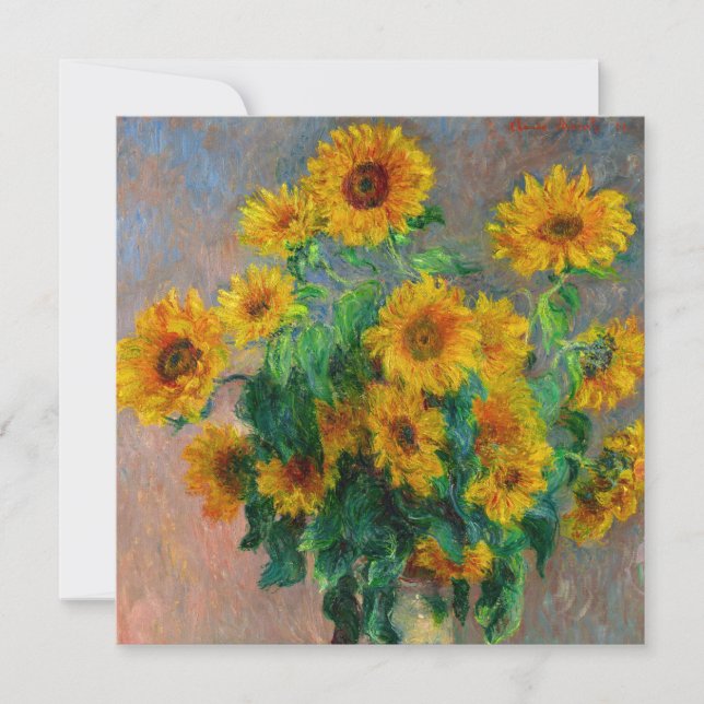 Reserve A Data Monet Sunflower (Frente)