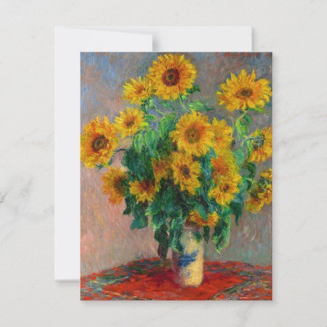 Reserve A Data Monet Sunflower (Frente)