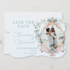 Reserve A Data Monograma de Regência de Casamento Elegante Salvar