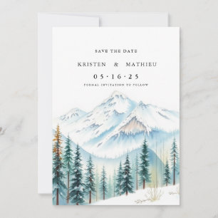 Reserve A Data Montanha Personalizada Chic