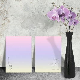 Reserve A Data Mood Gradient Wedding Pastel Dawn ID741
