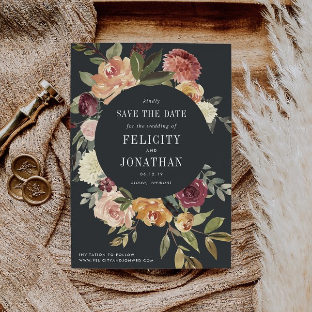 Reserve A Data Moonlight Garden - Salve a placa de data (Criador carregado)