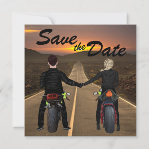 Reserve A Data Motociclos de casal no Sunset Wedding