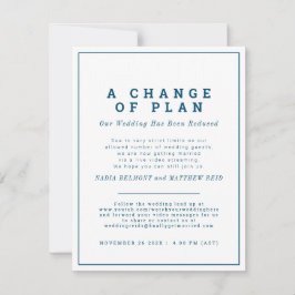 Reserve A Data Mudança de plano de casamento desconvite agora tra