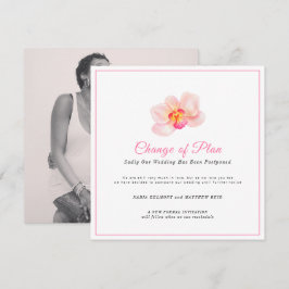 Reserve A Data Mudança de plano de evento de casamento adiado orq