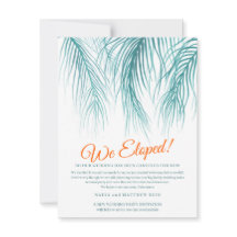 Mudança de planos para a festa de casamento clande