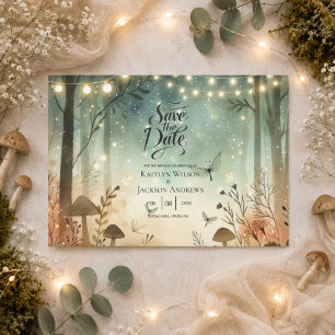 Reserve A Data Murmurios do Crepúsculo do Casamento na Floresta