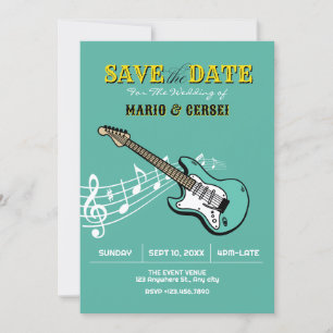 Reserve A Data Música de guitarra casamento