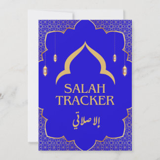 Reserve A Data Muslim Salah Weekly Tracker
