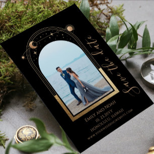 Reserve A Data Mystical Black Sun Moon Star