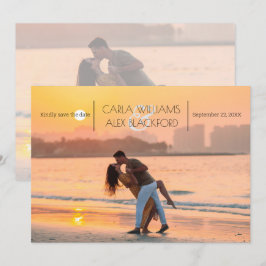 Reserve A Data Na moda Foto Moderna Casamento Salve A Data