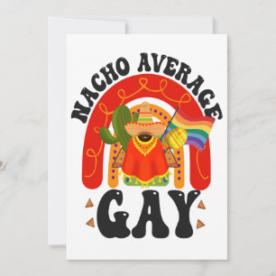 Reserve A Data Nacho Média Gay Funny LGBTQ Cinco De Mayo