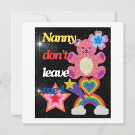 Reserve A Data Nanny, não me deixe!